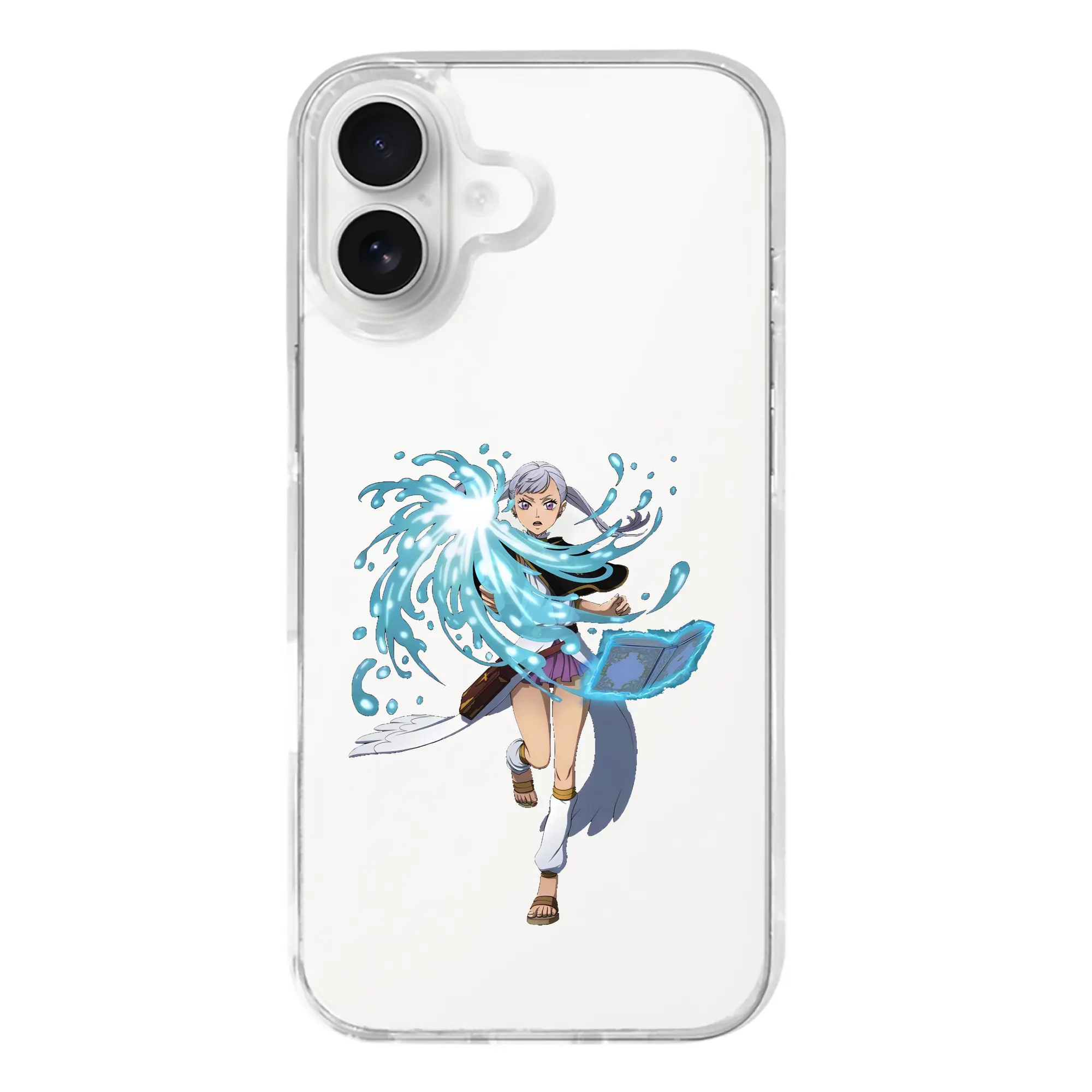 ブラッククローバー グッズ ノエル・シルヴァ - iPhone 17シリーズ 透明スマホケース – 薄型・耐衝撃・精密フィット保護カバー